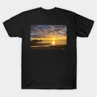Mumbles Lighthouse, Bracelet Bay T-Shirt